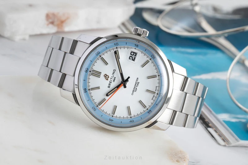 Breitling Top Time steel automatic men's watch AB3113281A1A1 LP: 6000EUR [2604893]