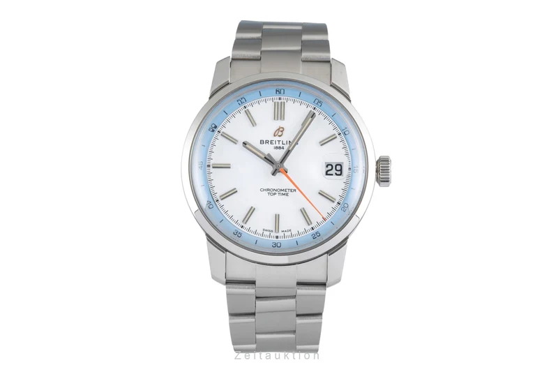 Breitling Top Time steel automatic men's watch AB3113281A1A1 LP: 6000EUR [2604893]