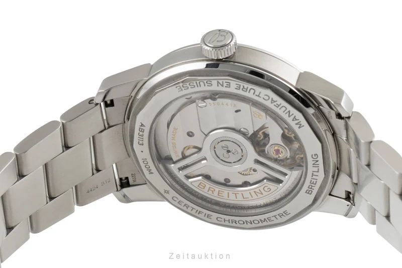 Breitling Top Time steel automatic men's watch AB3113281A1A1 LP: 6000EUR [2604893]