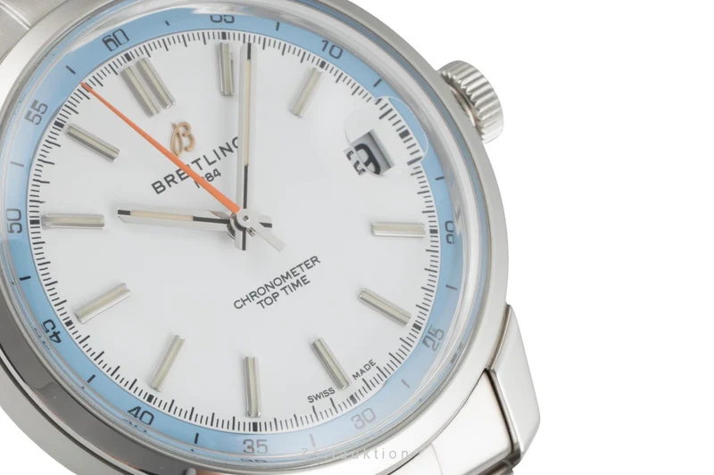 Breitling Top Time steel automatic men's watch AB3113281A1A1 LP: 6000EUR [2604893]