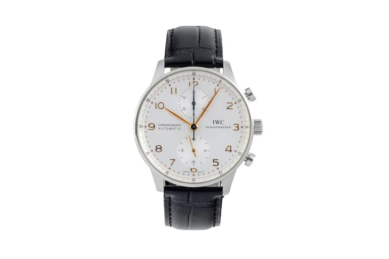 IWC Portugieser chronograph steel automatic men's watch IW371445 [2604073]