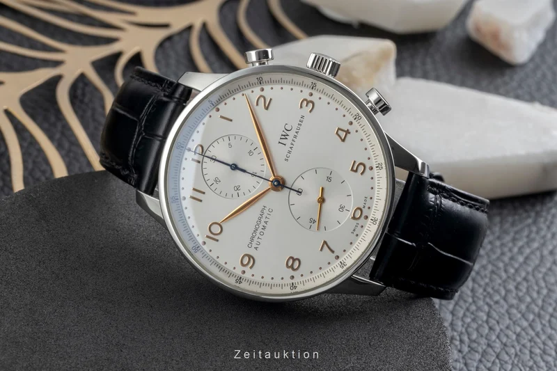 IWC Portugieser chronograph steel automatic men's watch IW371445 [2604073]