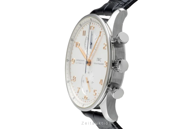 IWC Portugieser chronograph steel automatic men's watch IW371445 [2604073]