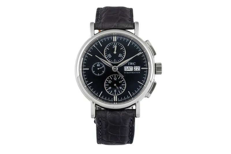 IWC Portofino chronograph steel automatic men's watch IW378303 [2604950]