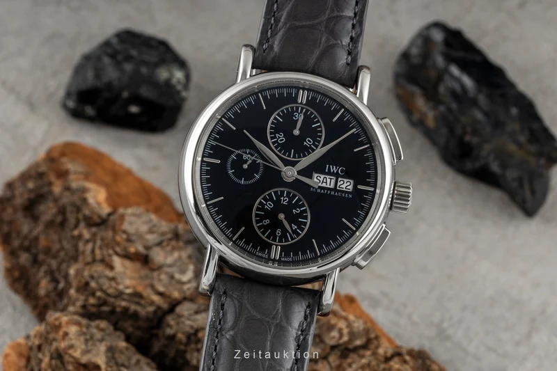 IWC Portofino chronograph steel automatic men's watch IW378303 [2604950]