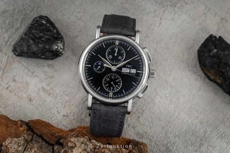 IWC Portofino chronograph steel automatic men's watch IW378303 [2604950]