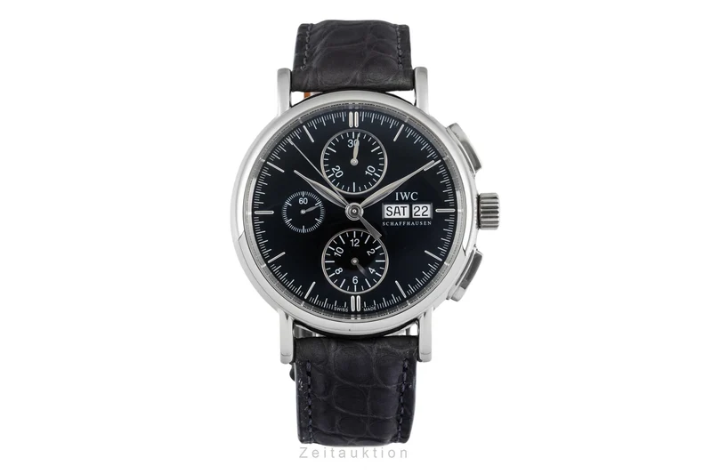 IWC Portofino chronograph steel automatic men's watch IW378303 [2604950]