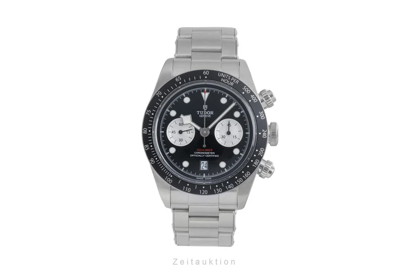 Tudor Black Bay chronograph steel automatic men's watch 79360N LP: 5760EUR [2602774]