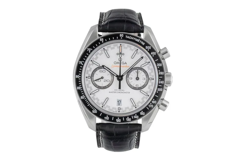 Omega Speedmaster Racing chronograph steel automatic men's watch 329.33.44.51.04.001 LP: 10100EUR [2603890]