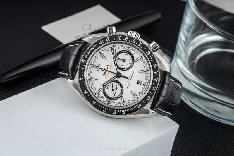 Omega Speedmaster Racing chronograph steel automatic men's watch 329.33.44.51.04.001 LP: 10100EUR [2603890]