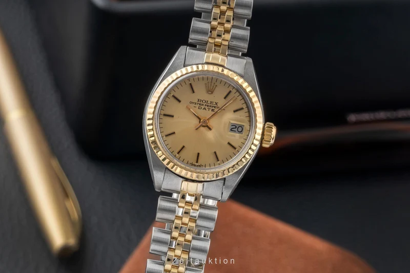 Rolex Lady Date steel / gold automatic women's watch 6917 Vintage [2604203]