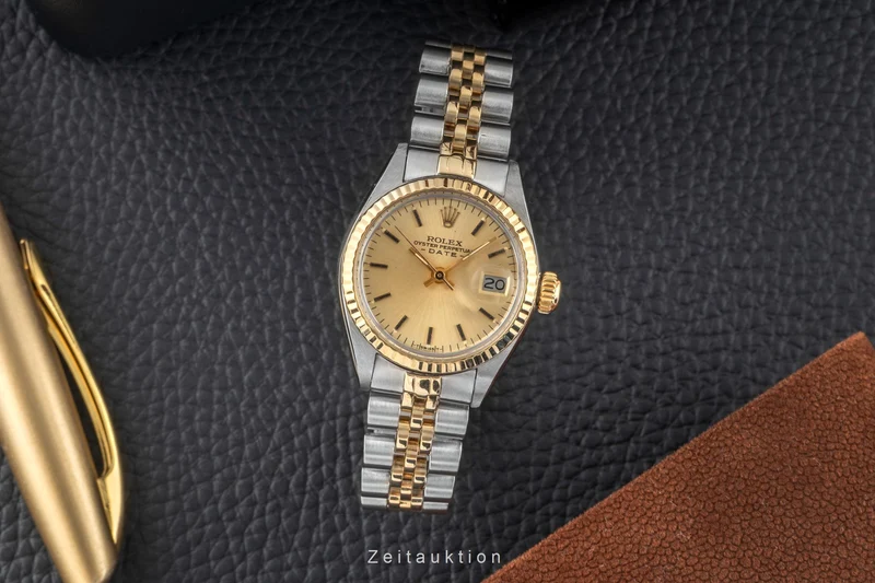 Rolex Lady Date steel / gold automatic women's watch 6917 Vintage [2604203]