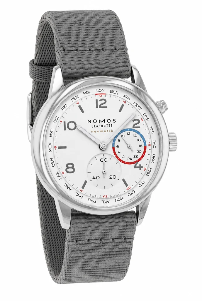 Nomos Glashütte Club Sport Neomatik Weltzeit