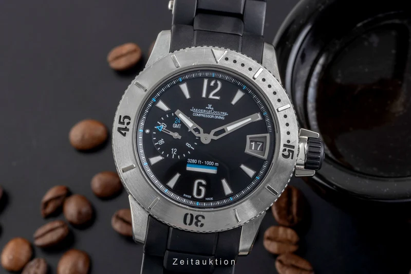 Jaeger LeCoultre Master Compressor titanium automatic men's watch Q187T670 Limited [2604687]