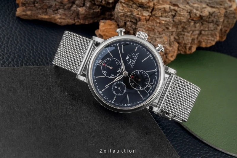 IWC Portofino chronograph steel automatic men's watch IW391010 [2604682]