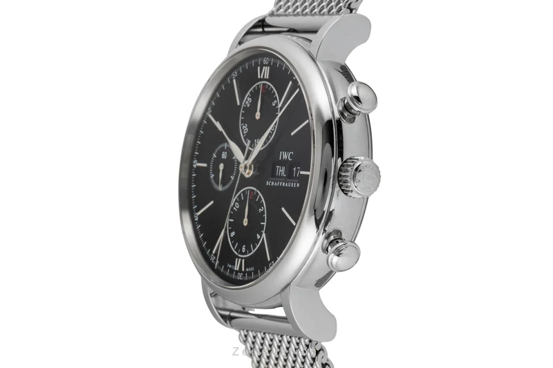 IWC Portofino chronograph steel automatic men's watch IW391010 [2604682]