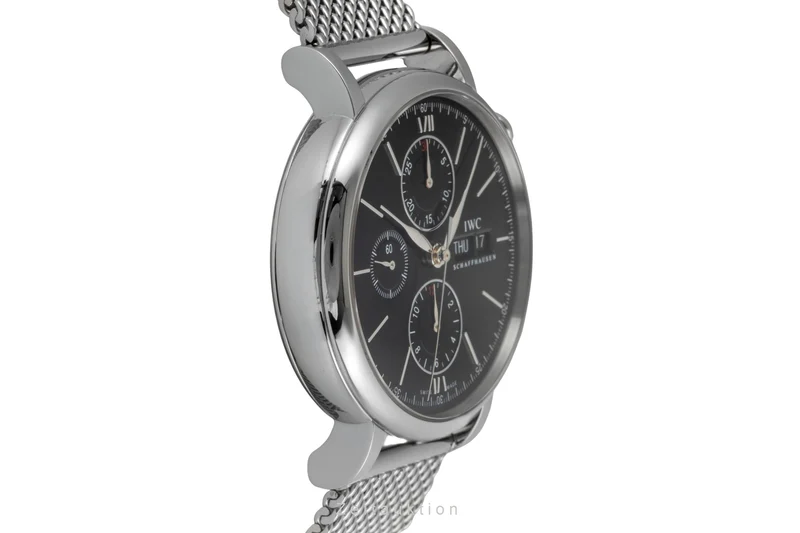 IWC Portofino chronograph steel automatic men's watch IW391010 [2604682]