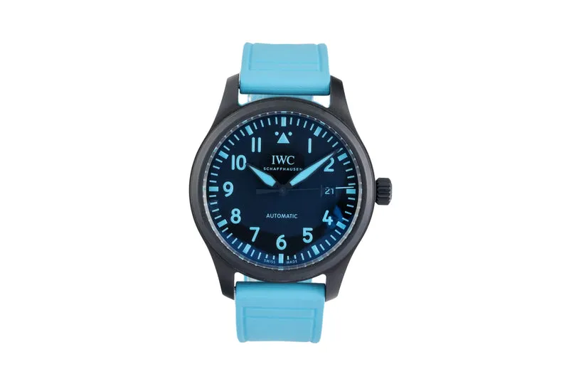 IWC Pilot ceramic / titanium automatic men's watch IW328107 LP: 9000EUR Limited [2604806]