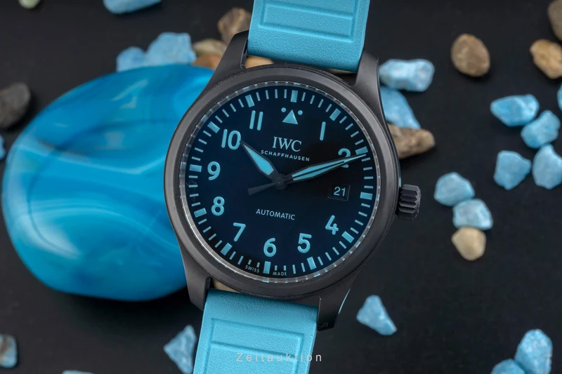 IWC Pilot ceramic / titanium automatic men's watch IW328107 LP: 9000EUR Limited [2604806]