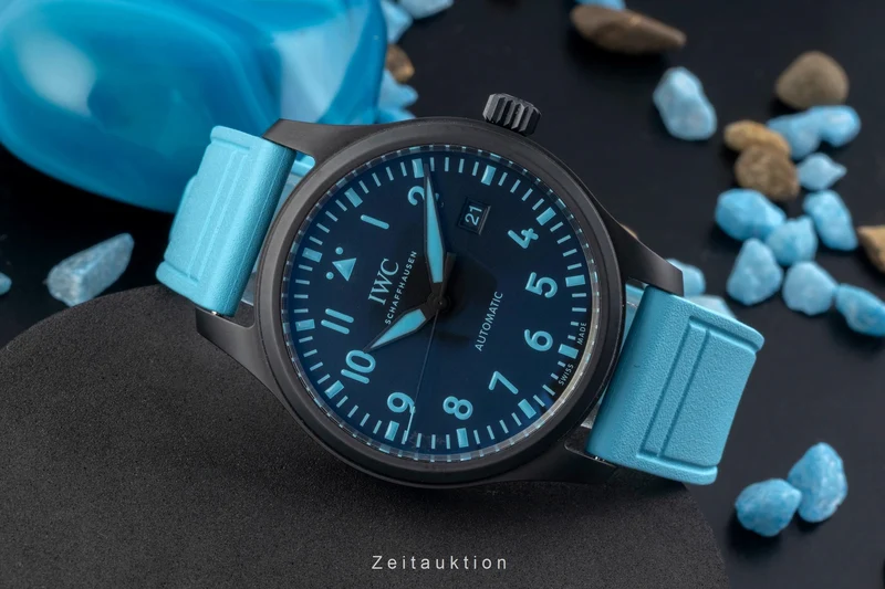 IWC Pilot ceramic / titanium automatic men's watch IW328107 LP: 9000EUR Limited [2604806]