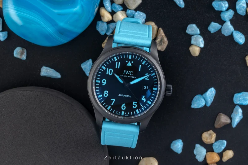 IWC Pilot ceramic / titanium automatic men's watch IW328107 LP: 9000EUR Limited [2604806]