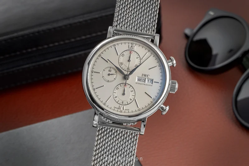 IWC Portofino chronograph steel automatic men's watch IW391009 [2604831]