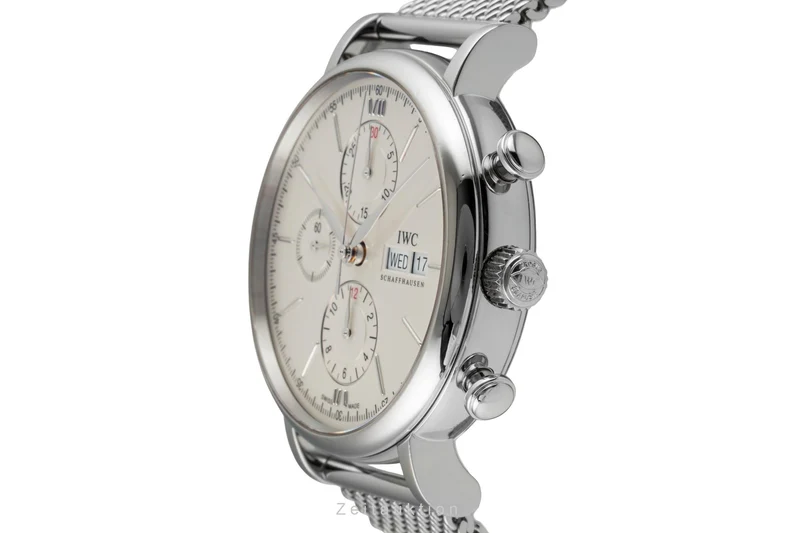 IWC Portofino chronograph steel automatic men's watch IW391009 [2604831]