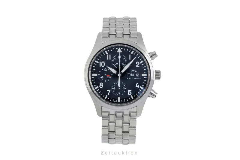 IWC Fliegerchronograph chronograph steel automatic men's watch IW371704 [2604770]