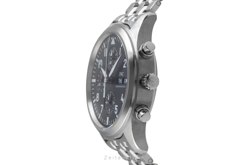 IWC Fliegerchronograph chronograph steel automatic men's watch IW371704 [2604770]