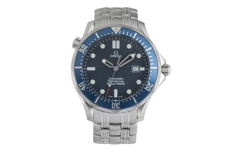 Omega Seamaster steel quartz men's watch 2221.80.00 [2604654]