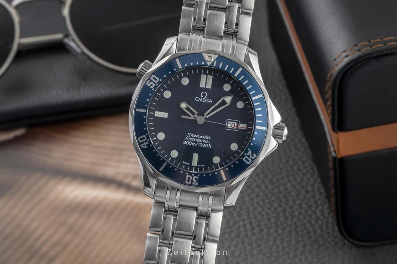 Omega Seamaster steel quartz men's watch 2221.80.00 [2604654]