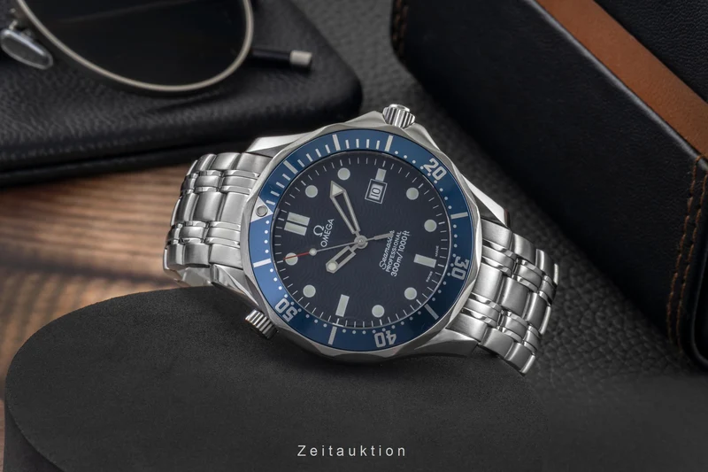 Omega Seamaster steel quartz men's watch 2221.80.00 [2604654]