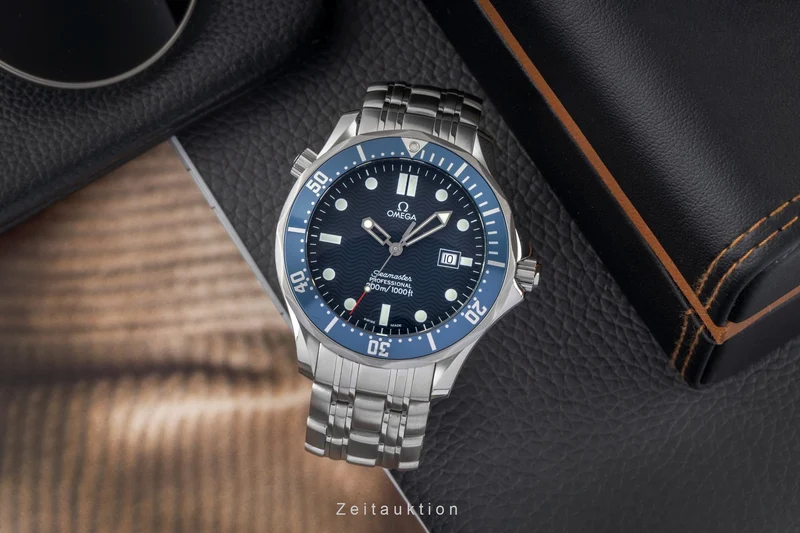Omega Seamaster steel quartz men's watch 2221.80.00 [2604654]