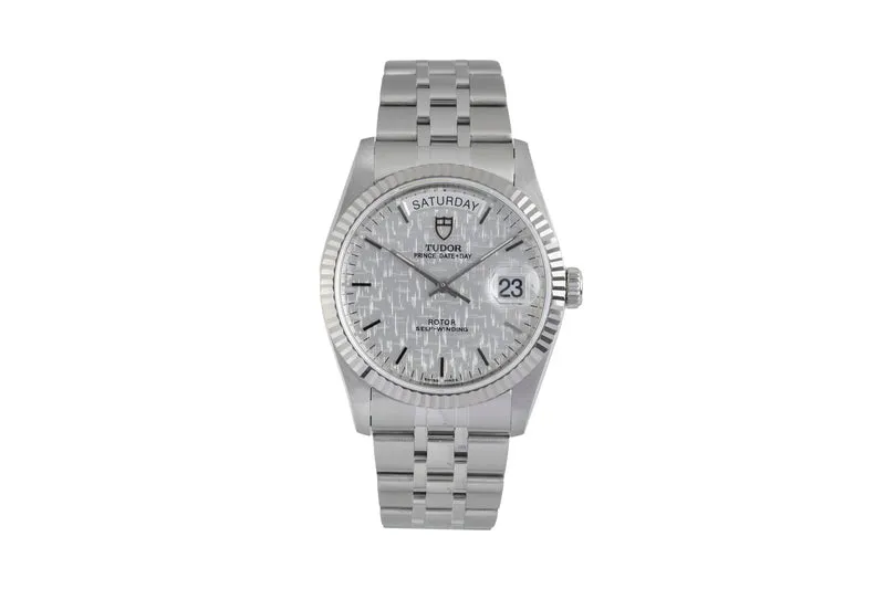 Tudor Date-Day steel / white gold automatic men's watch 76214 [2604407]