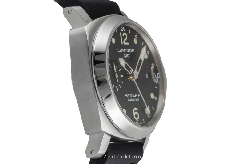 Panerai Luminor GMT steel automatic men's watch PAM00159 LP: 9600EUR [2604586]