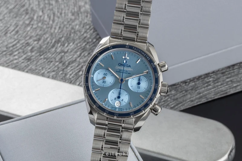 Omega Speedmaster chronograph steel automatic men's watch 324.30.38.50.03.001 LP: 6100EUR [2604082]