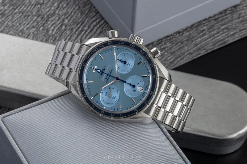 Omega Speedmaster chronograph steel automatic men's watch 324.30.38.50.03.001 LP: 6100EUR [2604082]