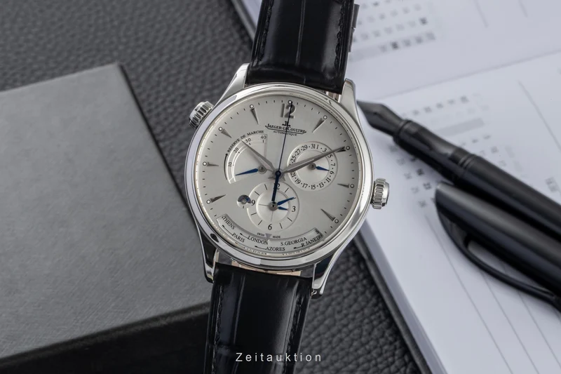 Jaeger LeCoultre Master Geographic steel automatic men's watch Q1428421, 176.8.29.S LP: 17400EUR [2604679]