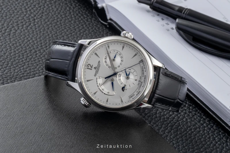 Jaeger LeCoultre Master Geographic steel automatic men's watch Q1428421, 176.8.29.S LP: 17400EUR [2604679]