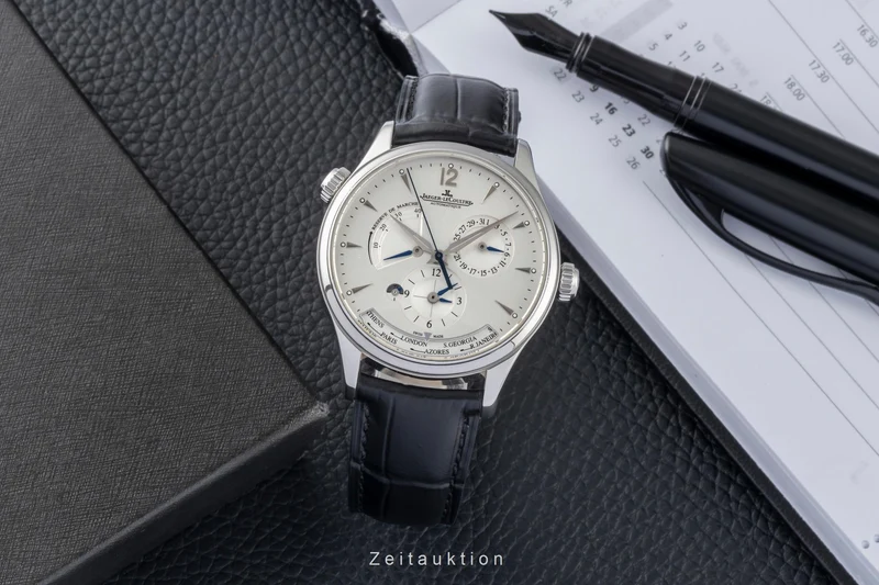 Jaeger LeCoultre Master Geographic steel automatic men's watch Q1428421, 176.8.29.S LP: 17400EUR [2604679]