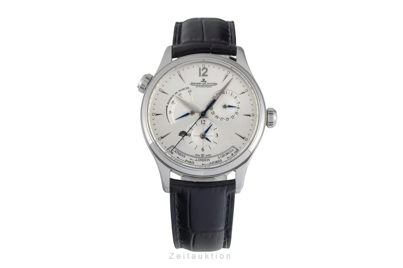 Jaeger LeCoultre Master Geographic steel automatic men's watch Q1428421, 176.8.29.S LP: 17400EUR [2604679]