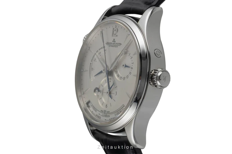 Jaeger LeCoultre Master Geographic steel automatic men's watch Q1428421, 176.8.29.S LP: 17400EUR [2604679]