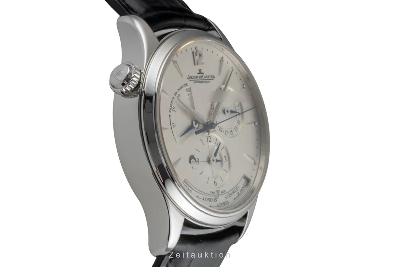 Jaeger LeCoultre Master Geographic steel automatic men's watch Q1428421, 176.8.29.S LP: 17400EUR [2604679]