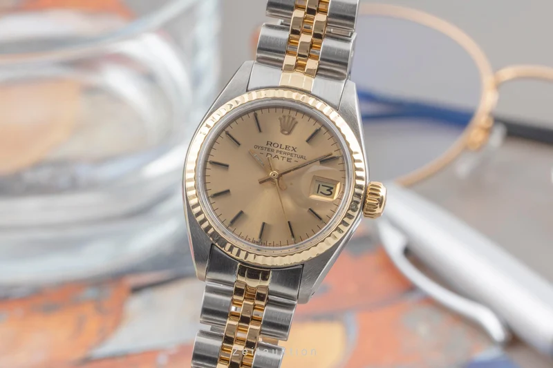 Rolex Lady Date steel / gold automatic women's watch 6917 [2604469]