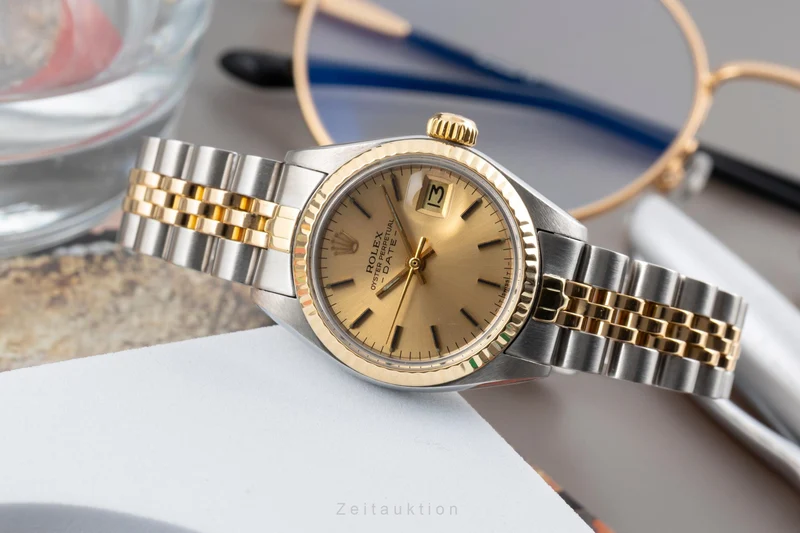 Rolex Lady Date steel / gold automatic women's watch 6917 [2604469]
