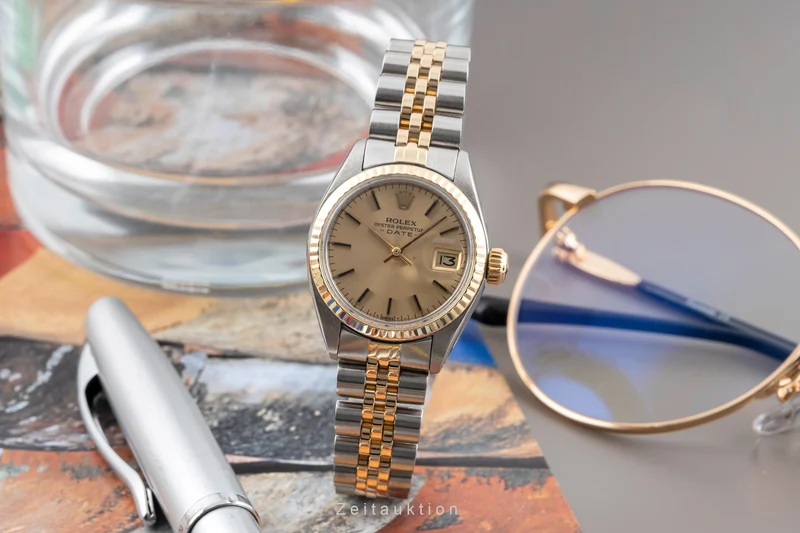 Rolex Lady Date steel / gold automatic women's watch 6917 [2604469]