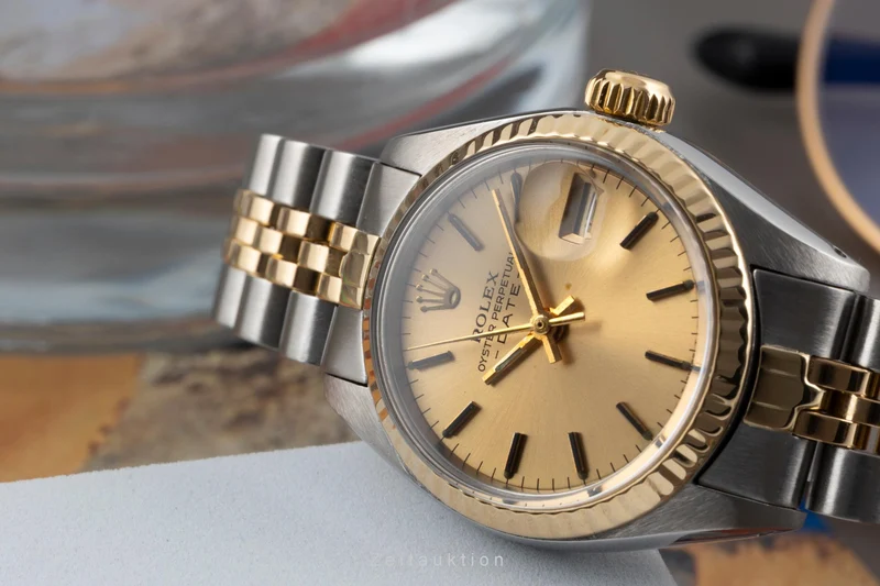 Rolex Lady Date steel / gold automatic women's watch 6917 [2604469]