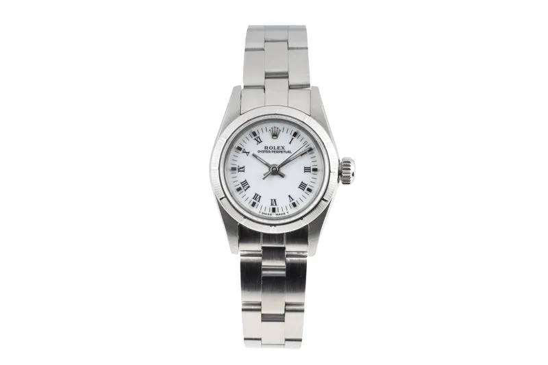 Rolex Oyster Perpetual steel automatic women's watch 67230 [2506049]