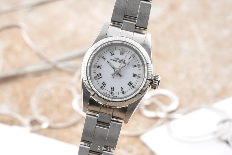 Rolex Oyster Perpetual steel automatic women's watch 67230 [2506049]