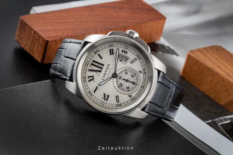 Cartier Calibre de Cartier steel automatic men's watch W7100037 [2604531]